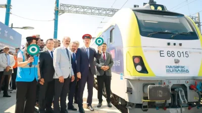 15 günde Çin-İstanbul tren seferi